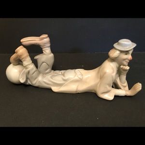 Vintage Price Products Resting Clown Figurine